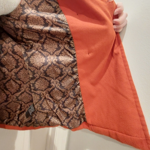 Dollhouse orange peacoat jacket - Picture 4 of 6